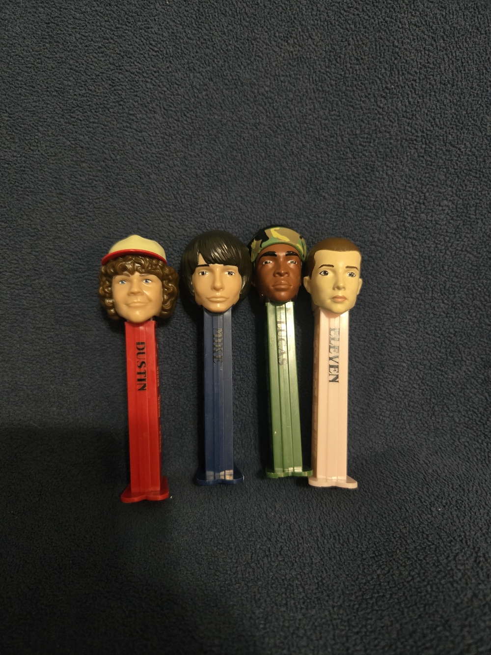 Stranger Things PEZ Dispenser Set - Four Characters